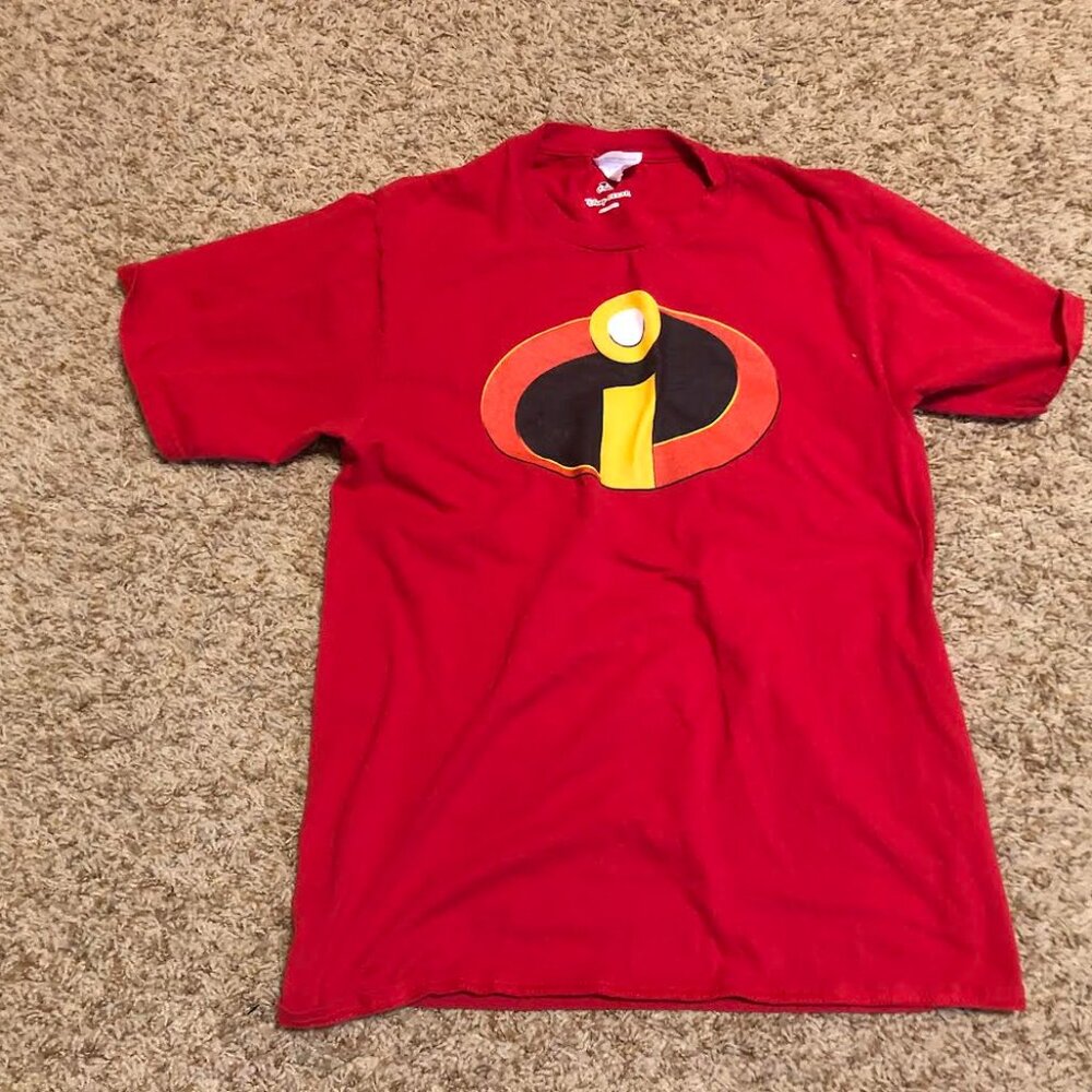 Incredibles Pixar Red T-Shirt Official Size Small